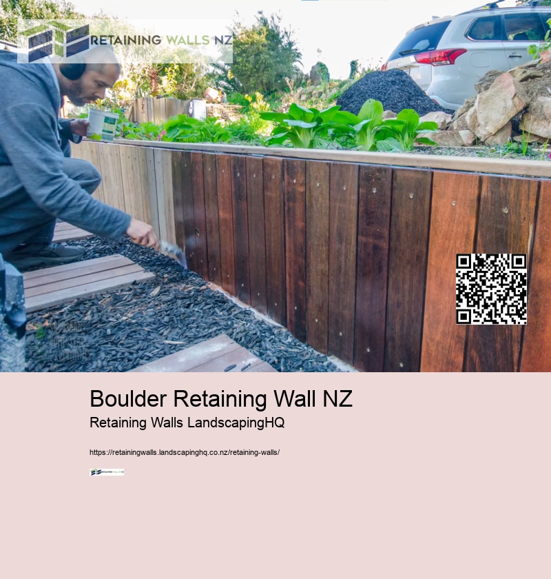 Boulder Retaining Wall NZ