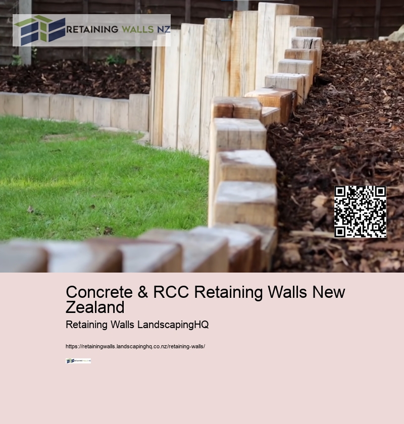 Concrete & RCC Retaining Walls New Zealand