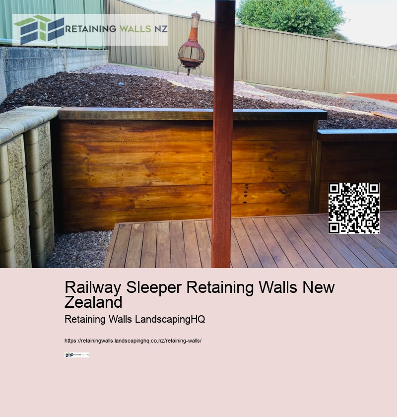 Railway Sleeper Retaining Walls New Zealand