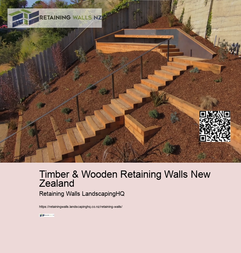 Timber & Wooden Retaining Walls New Zealand